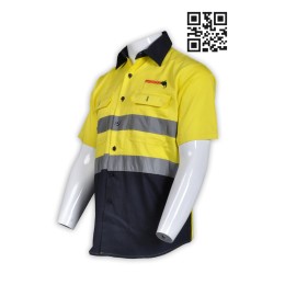 D172 custom work wear polo shirts reflective industry uniform classic uniform double pockets working suits company supplier D172 custom work wear polo shirts reflective industry uniform classic uniform double pockets working suits company supplier
